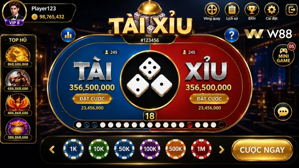 cách chơi tài xỉu